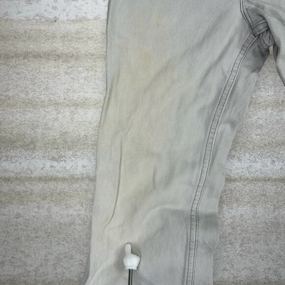 True Vintage 70s Levis Jeans 501 28x32 Regular Straight Fit Light Grey Wash - Picture 8 of 8